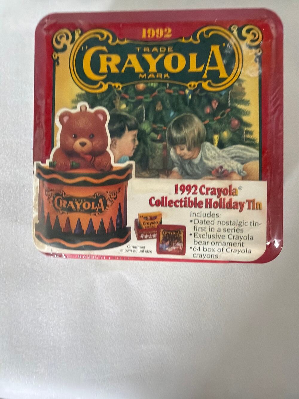 1992 Crayola Collectible Holiday Tin